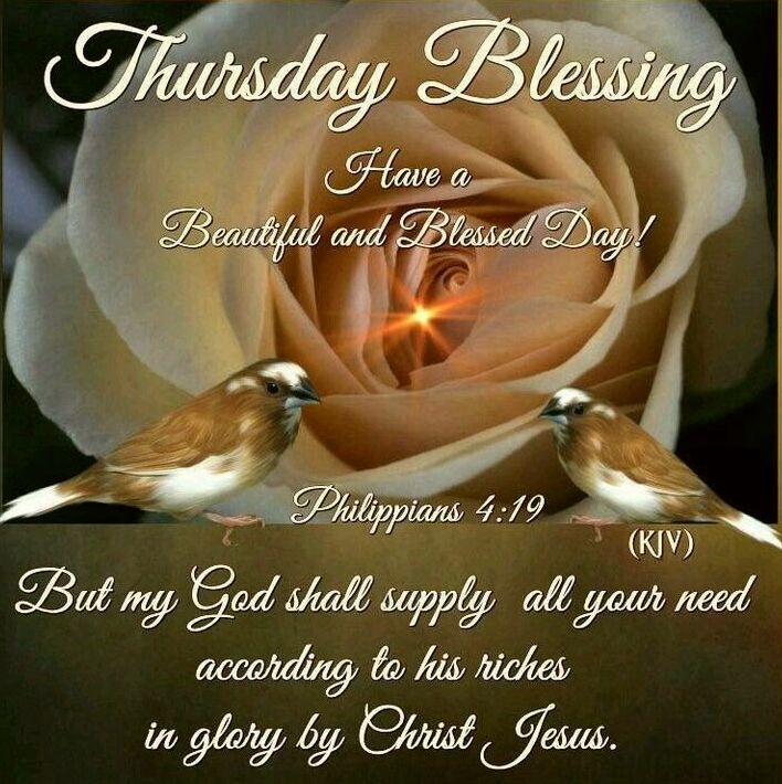 good morning thursday blessings