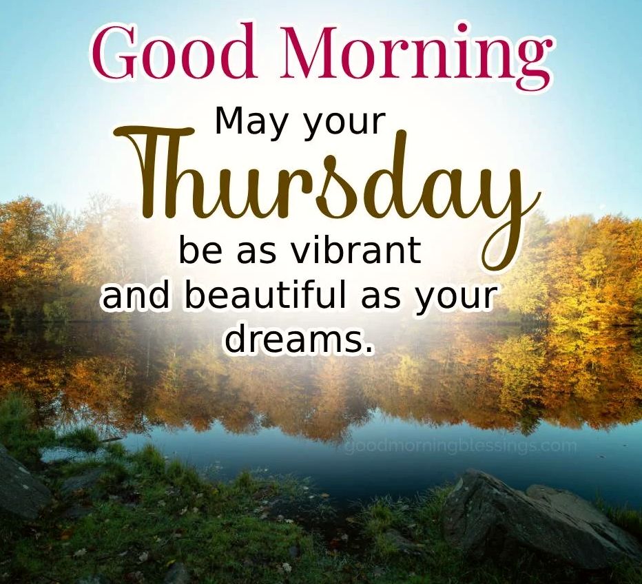 good morning thursday blessings