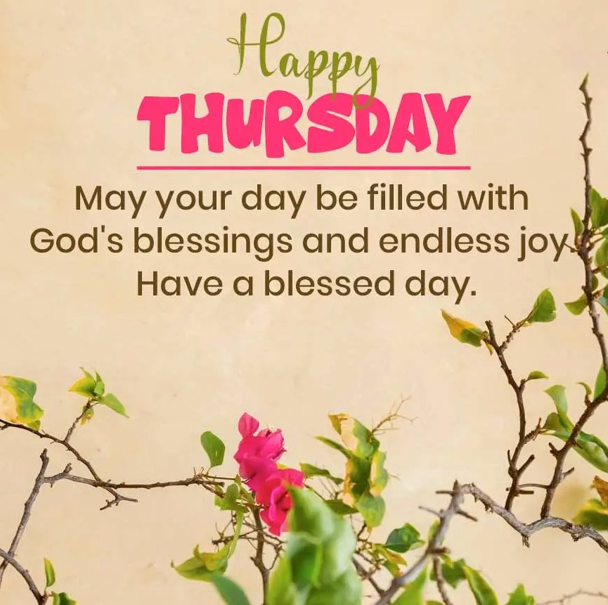 good morning thursday blessings