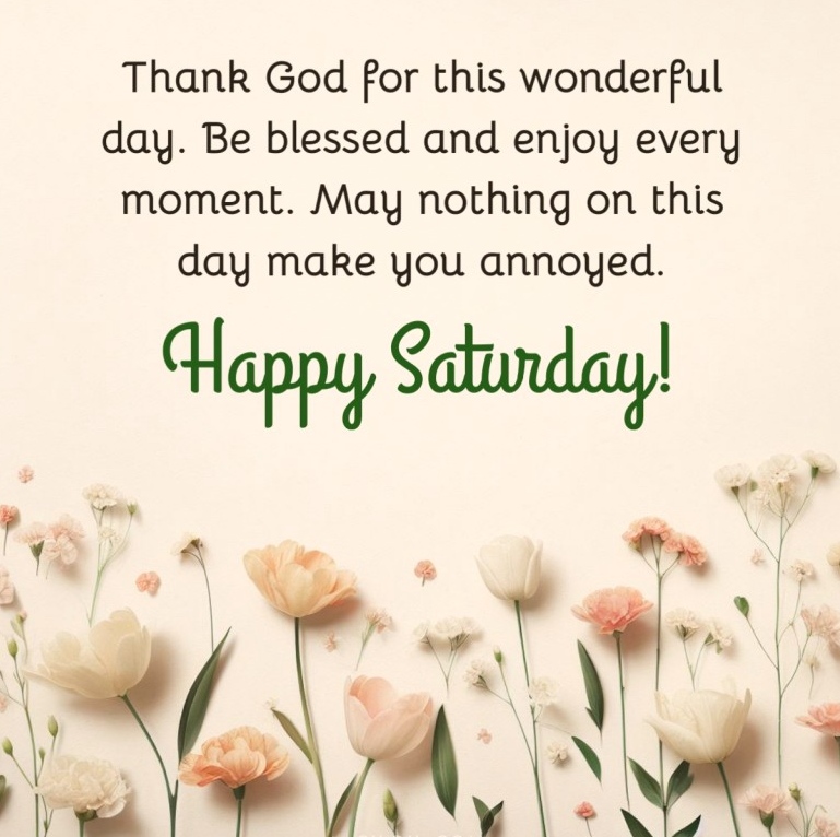 saturday blessings