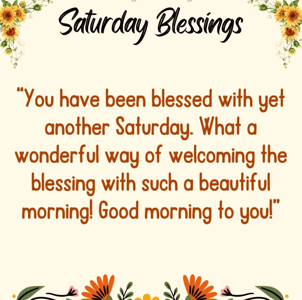 saturday blessings imges